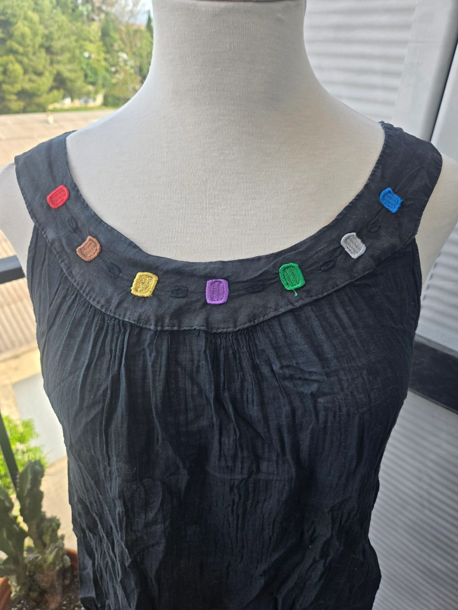 Vestido de praia transparente – photo 3
